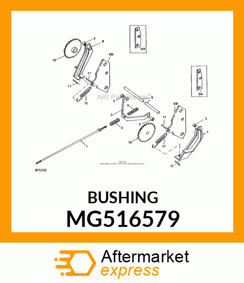 BUSHING MG516579