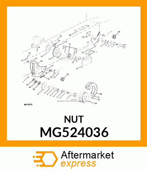 Nut MG524036