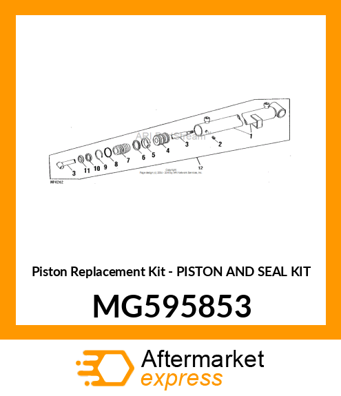 Piston Replacement Kit MG595853