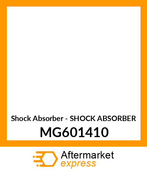 Shock Absorber - SHOCK ABSORBER MG601410