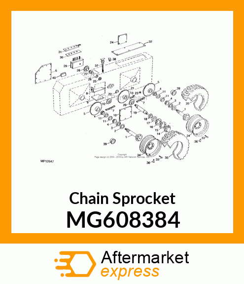 Chain Sprocket MG608384