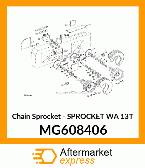 Chain Sprocket MG608406