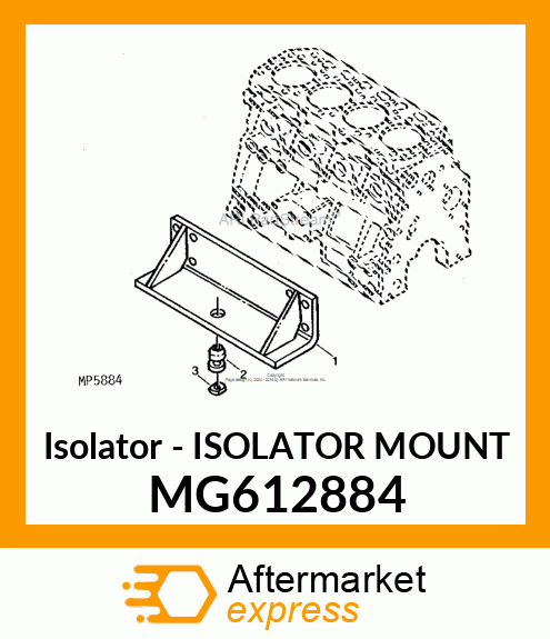 Isolator MG612884