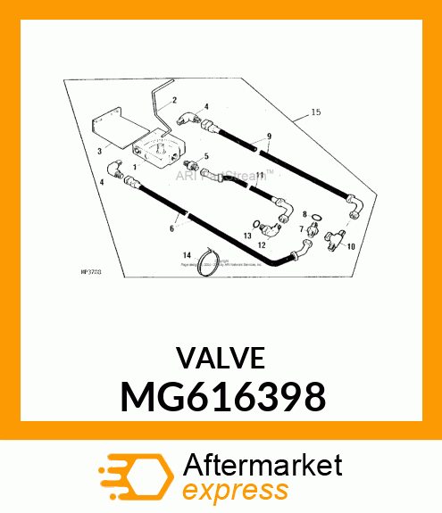 Valve MG616398