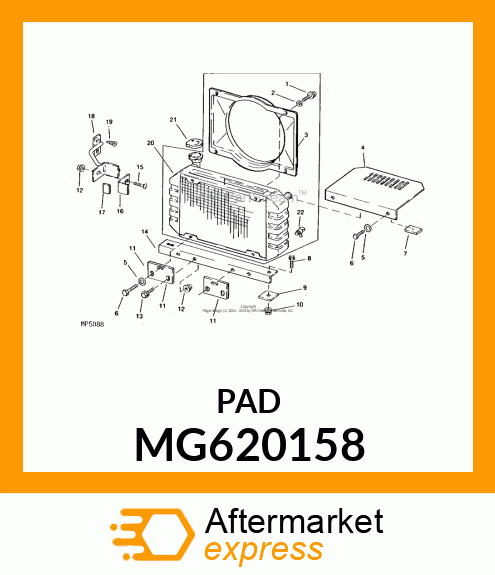 Pad MG620158