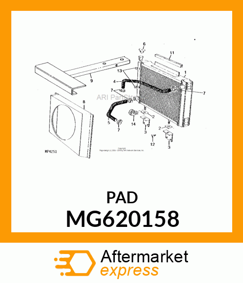 Pad MG620158