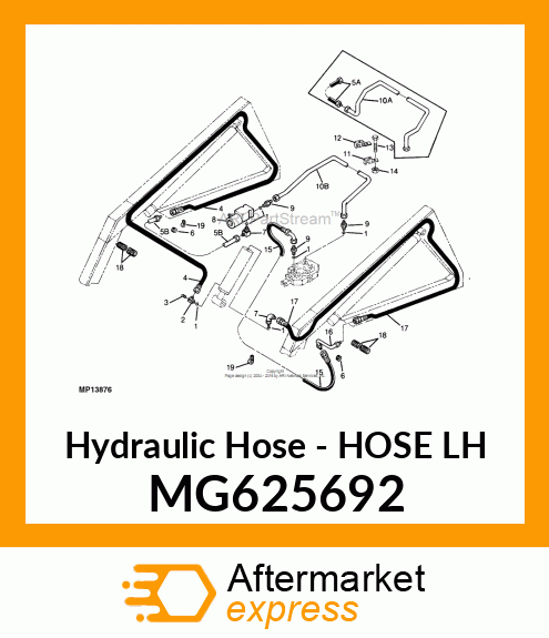 Hydraulic Hose MG625692