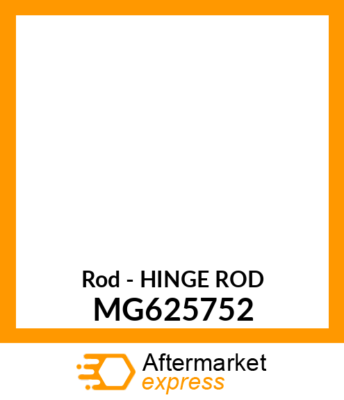 Rod - HINGE ROD MG625752