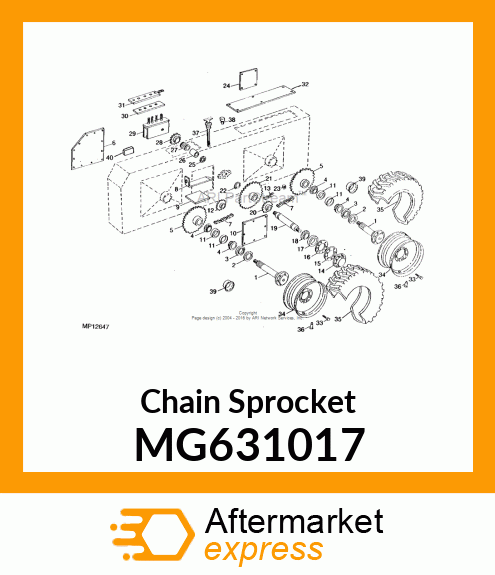 Chain Sprocket MG631017