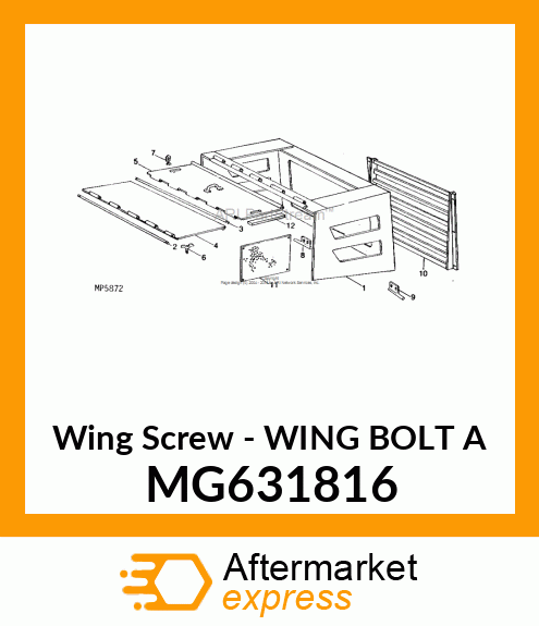 Wing Bolt A MG631816