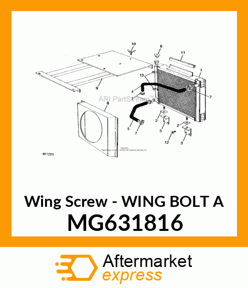 Wing Bolt A MG631816