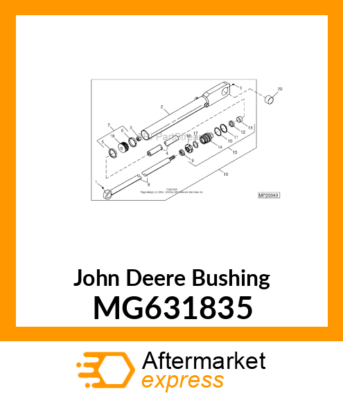 BUSHING MG631835