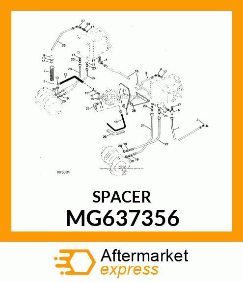 Gasket MG637356