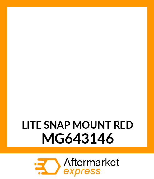 LITE SNAP MOUNT RED MG643146