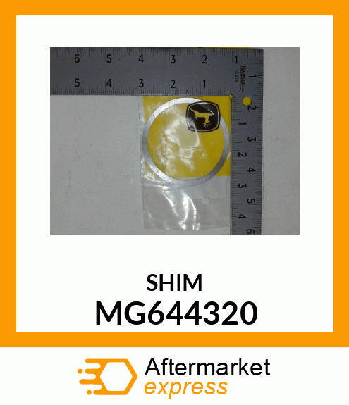 SHIM, STEEL .010 MG644320