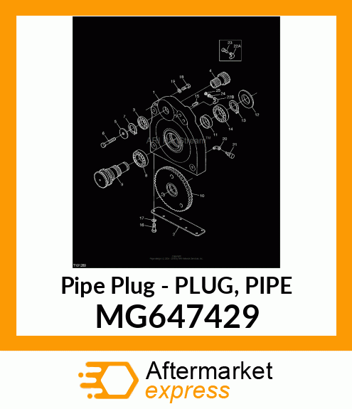 Plug Pipe MG647429