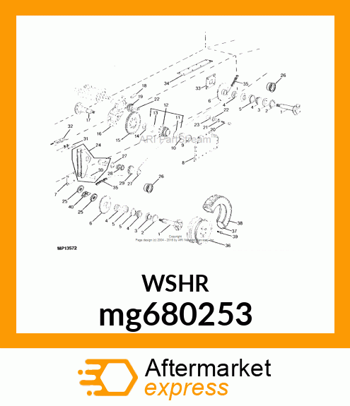 WASHER,SPECIAL mg680253