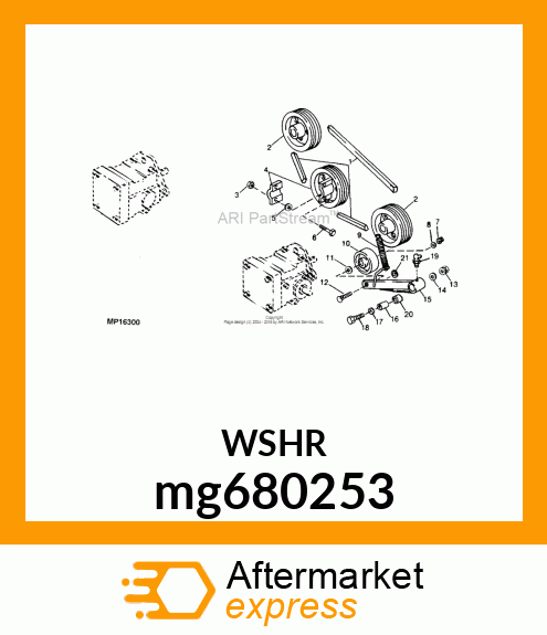 WASHER,SPECIAL mg680253