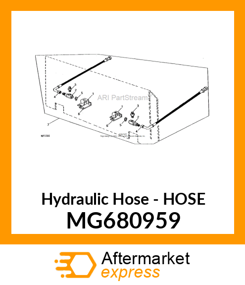 Hydraulic Hose MG680959