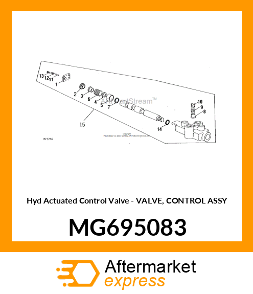 Valve Control Asm MG695083