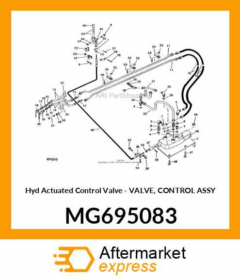 Valve Control Asm MG695083