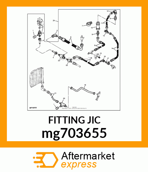 FITTING JIC mg703655