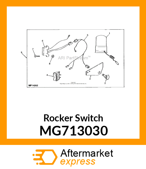 Rocker Switch MG713030