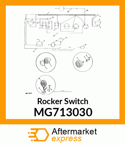 Rocker Switch MG713030