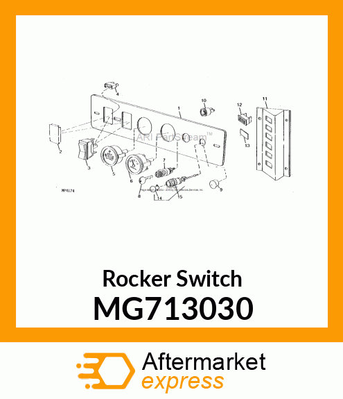 Rocker Switch MG713030