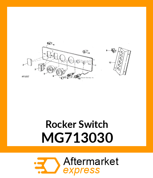 Rocker Switch MG713030