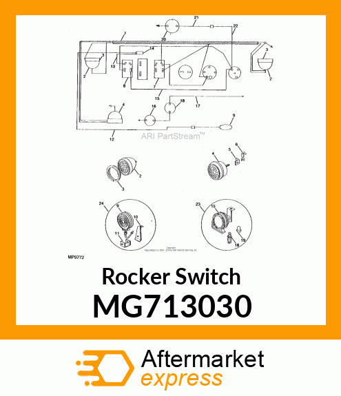 Rocker Switch MG713030