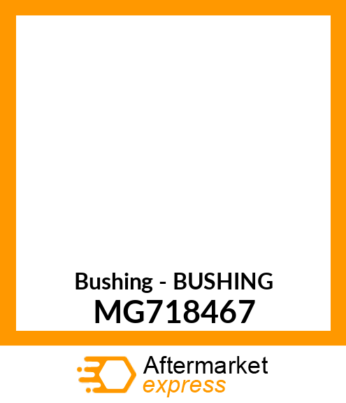 Bushing - BUSHING MG718467