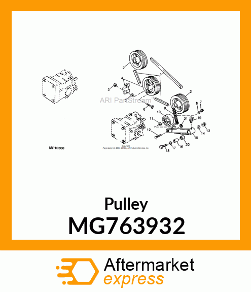 Pulley MG763932