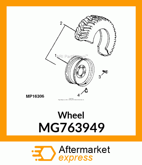 Wheel MG763949