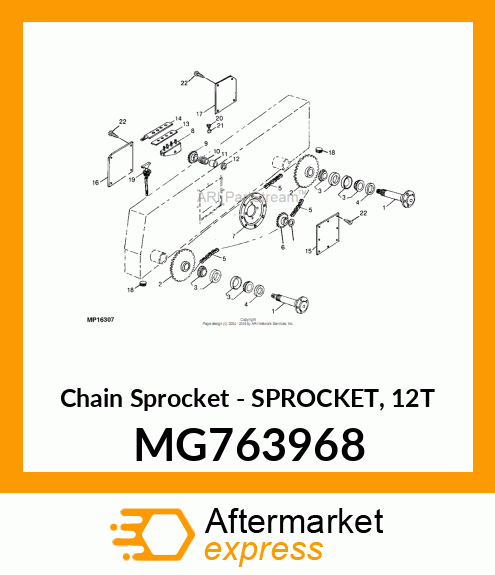 Chain Sprocket MG763968