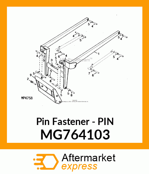 Pin Fastener MG764103