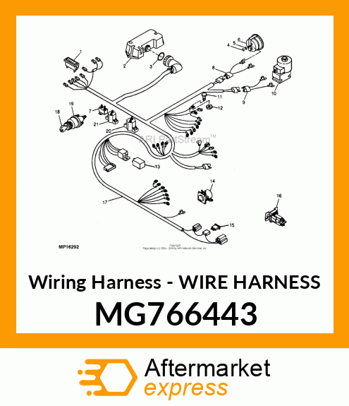 Wiring Harness MG766443