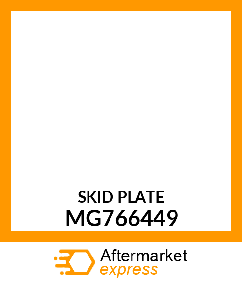 SKID PLATE MG766449