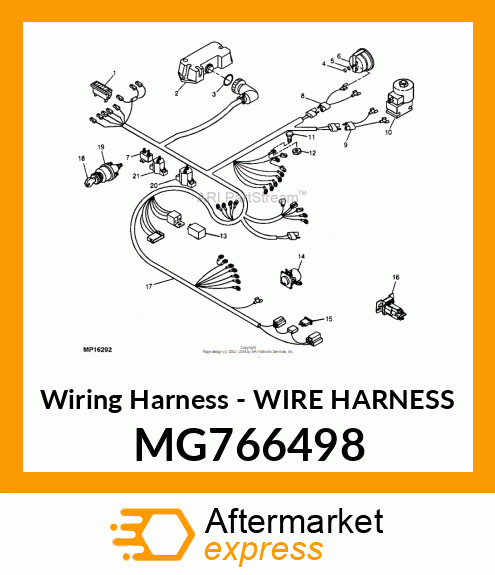 Wiring Harness MG766498