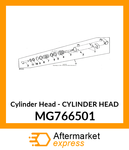 Cylinder Head MG766501