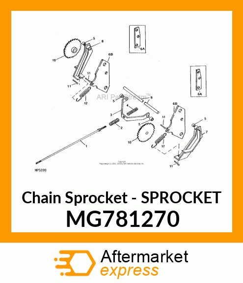 Chain Sprocket MG781270