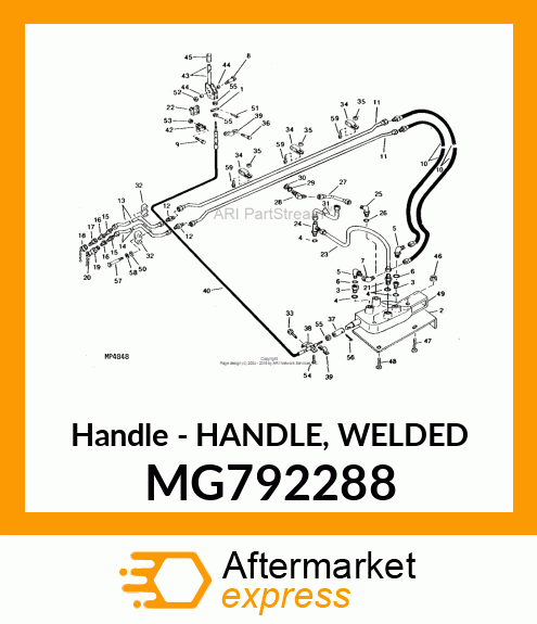 Handle Welded MG792288