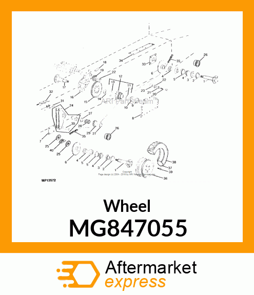 Wheel MG847055