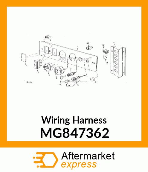 Wiring Harness MG847362