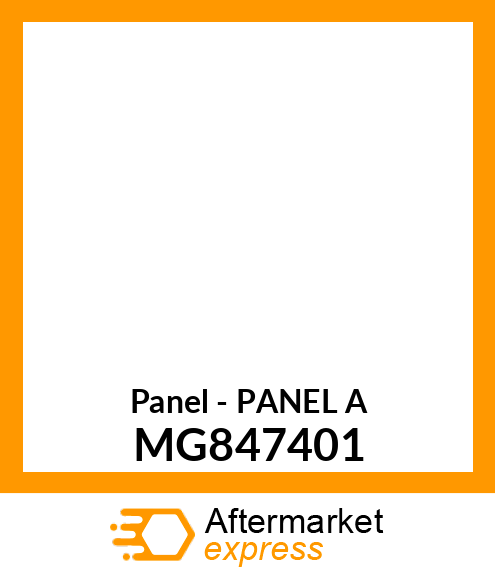 Panel - PANEL A MG847401