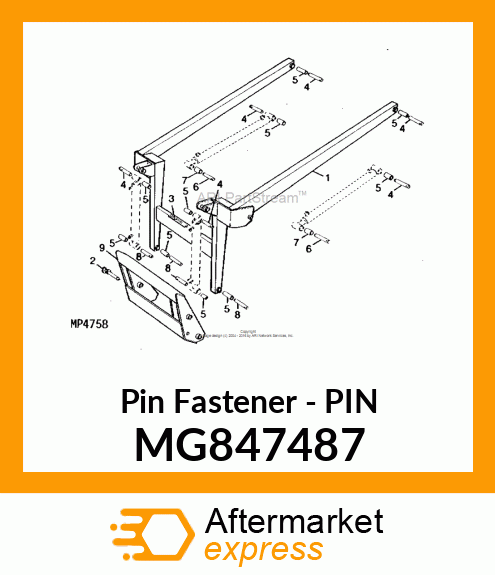 Pin Fastener MG847487