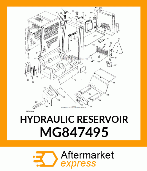 Hydraulic Reservoir MG847495