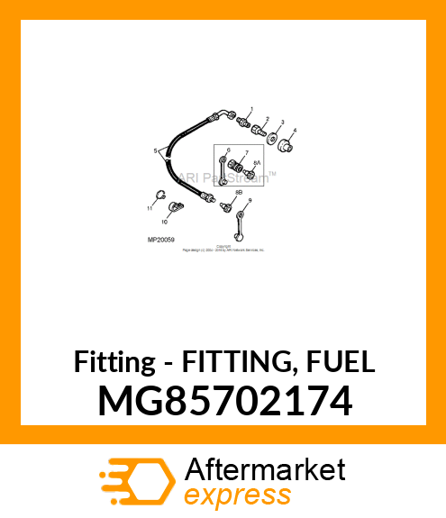 Fitting Fuel MG85702174