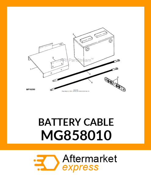 Battery Cable MG858010