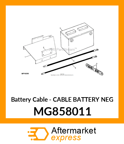 Battery Cable MG858011